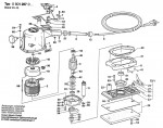 Bosch 0 601 287 003  Orbital Sander 220 V / Eu Spare Parts